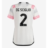 Camisa de Futebol Juventus Mattia De Sciglio #2 Equipamento Secundário Mulheres 2023-24 Manga Curta